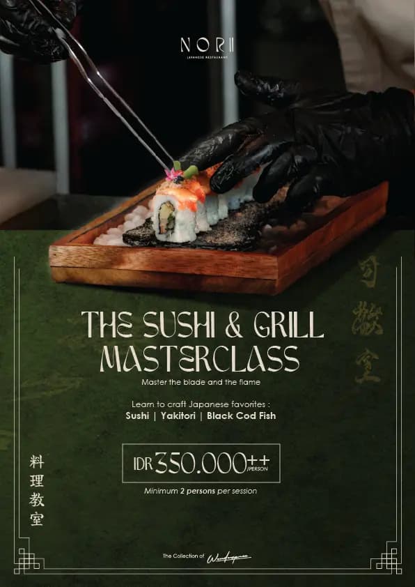THE SUSHI & GRILL MASTERCLASS